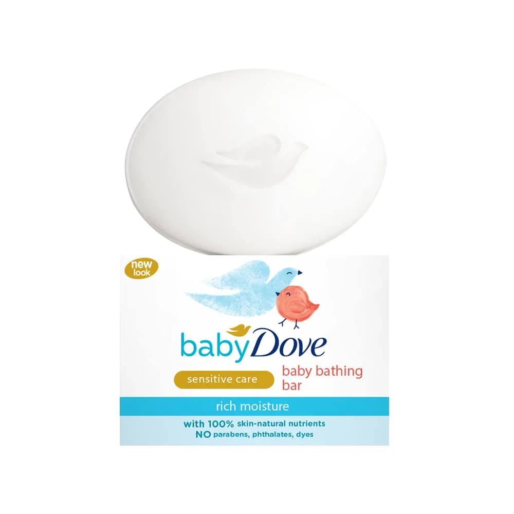 Baby Dove Rich Moisture Bathing Bar, 75 g-1.webp